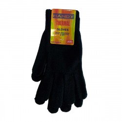 Handy Ladies High Quality Thermal Winter Gloves - Black