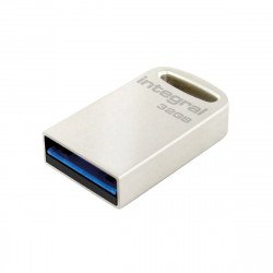 Integral Metal Fusion USB 3.0 Flash Drive - Silver - 32GB