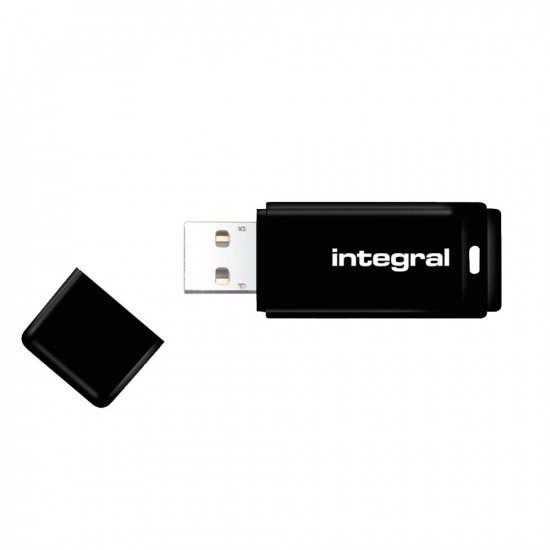 Integral USB2.0 Flash Memory Drive Black 64GB