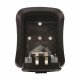 Pro User Wall Mounted Combination Lock Key Storage Safe Box - Black