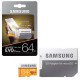 Samsung EVO Plus Micro SD SDXC Memory Card Class 10 with SD Card Adapter - 64GB