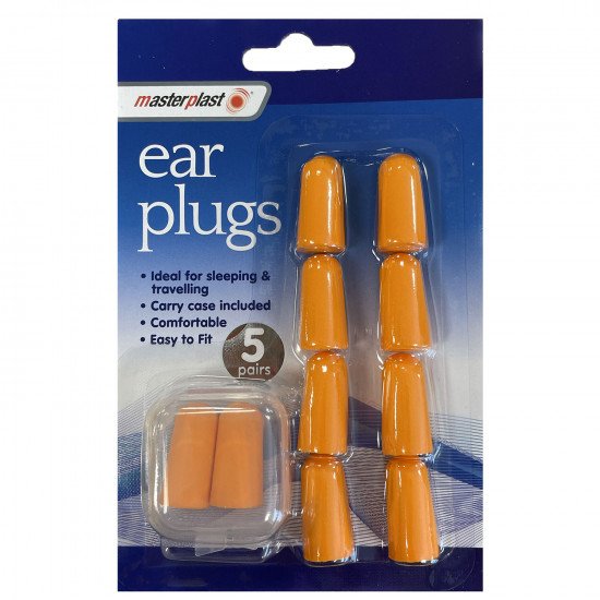 Masterplast Ear Plugs  - 5 x pairs