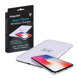 Infapower Wireless Smartphone Charger 1A - White