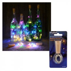 Kingavon Led Cork String For Bottles Multicoloured x1 Pack
