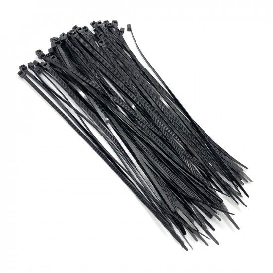 Amtech Cable Zip Ties (300 x 4.8 mm) Black - 60pcs
