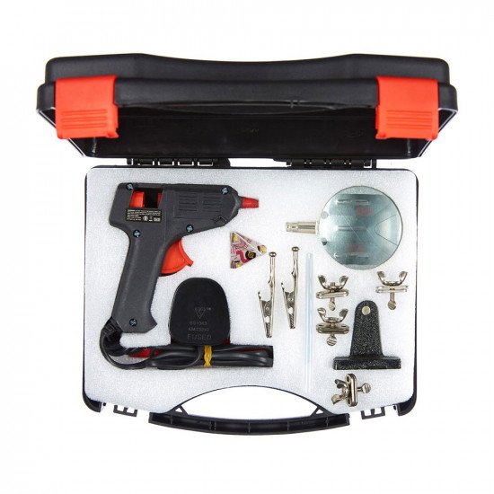 30w Electric Soldering Iron Hot Glue Gun Kit Magnifier Amtech S1740 for sale online