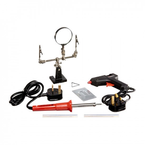 30w Electric Soldering Iron Hot Glue Gun Kit Magnifier Amtech S1740 for sale online