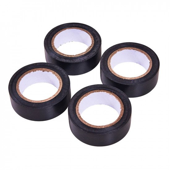 Amtech Black Insulation/Electrical Tape - 4 Pack