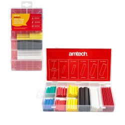 Amtech 127pc Heat Shrink Assortment - Multi Colour