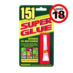 151 Fast Acting Super Strong Multi Purpose Super Glue - 3g