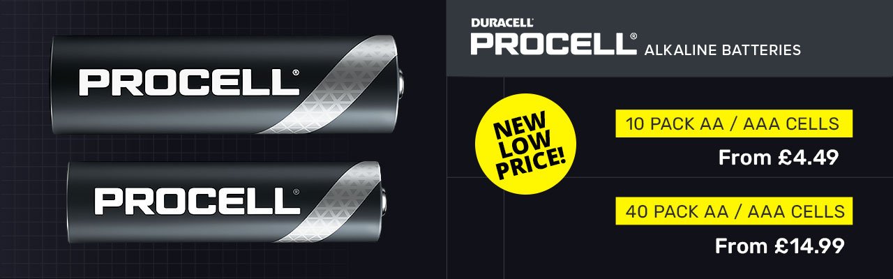 The Professionals Choice - Duracell Pro Cell AA & AAA Batteries - From £4.89
