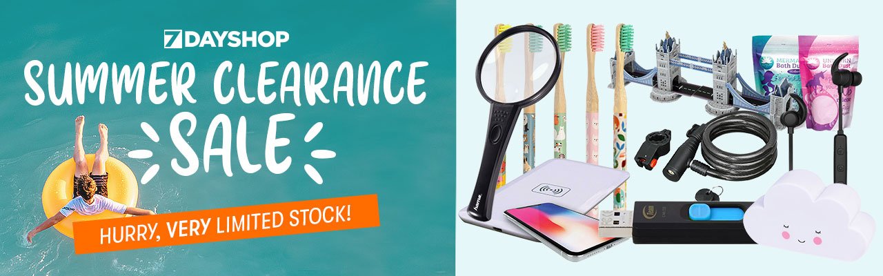 Summer Clearance Sale - Hurry Very Limited Stock