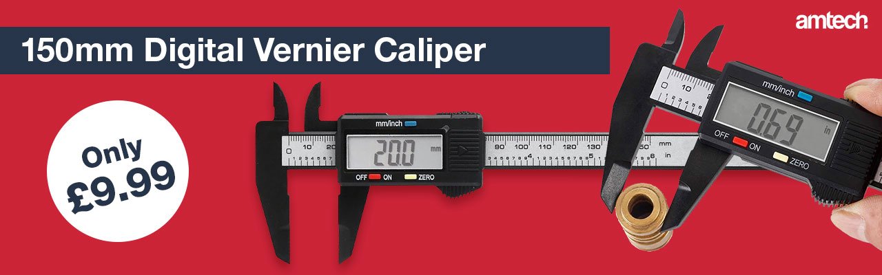 Amtech Digital Vernier Caliper - Only £9.99