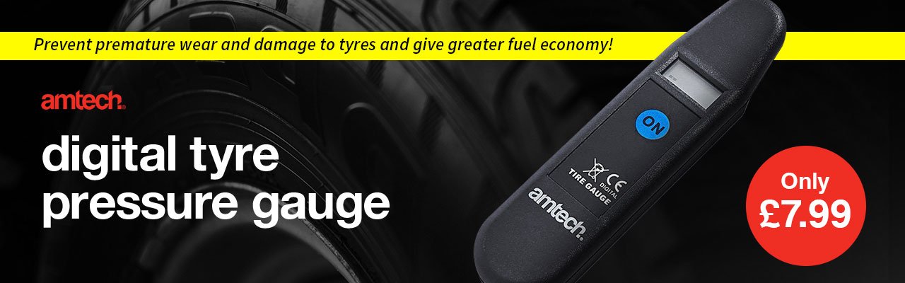Amtech Tyre Pressure Gauge - £7.99 delivered