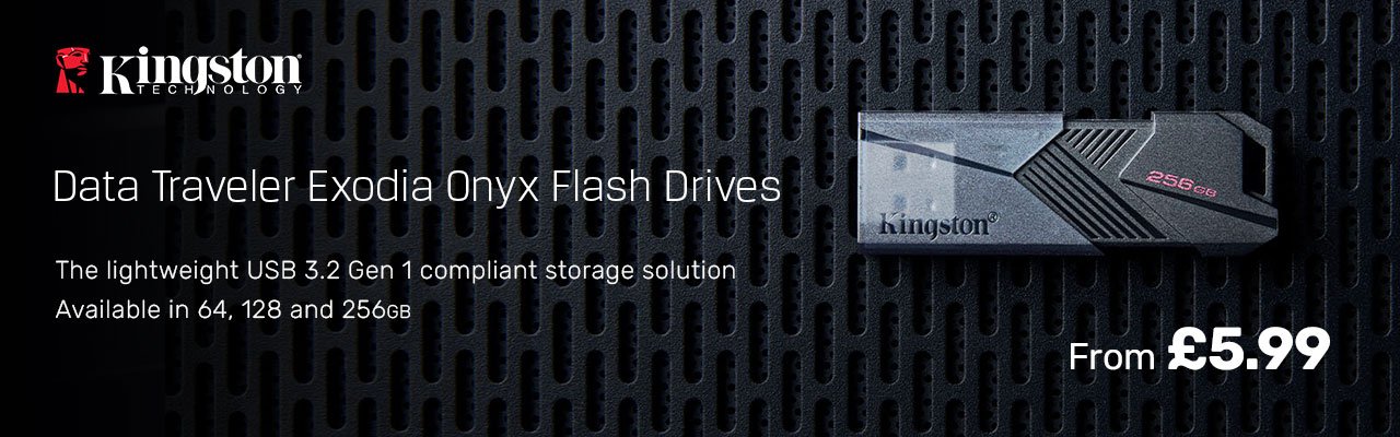 Kingston DataTraveler Exodia Onyx USB 3.2 Memory Flash Drive - 64GB - 256GB - From £5.99 delivered