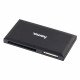 Hama USB 3.0 Multi-Card Reader, SD/microSD/CF/MS, Black