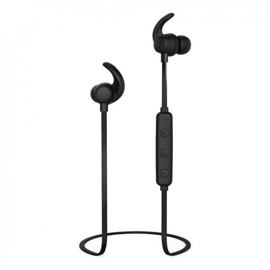 Thomson Bluetooth Headphones, In-Ear, Ear-Hook Design with Microphone - Black