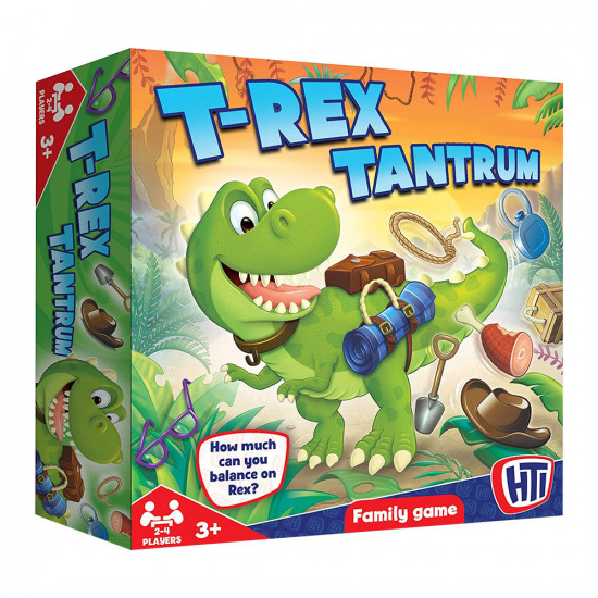 T-Rex Tantrum Game - How Much Can You Balance?
