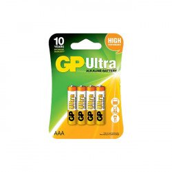 GP Batteries Ultra Alkaline AAA - 4 Pack 