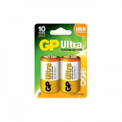 GP Batteries Ultra Alkaline D - 2 Pack