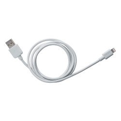 Ventev Essential USB A - Lighting Charge & Sync 1m Cable - White