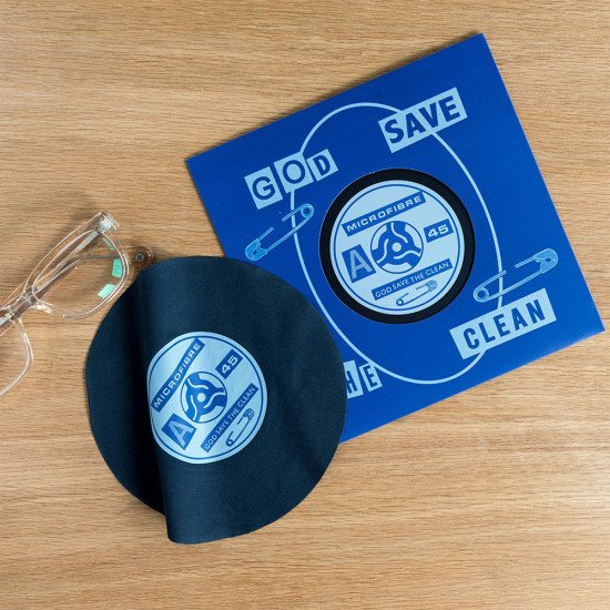God Save The Clean Vintage Record / Vinyl Microfibre Cloth