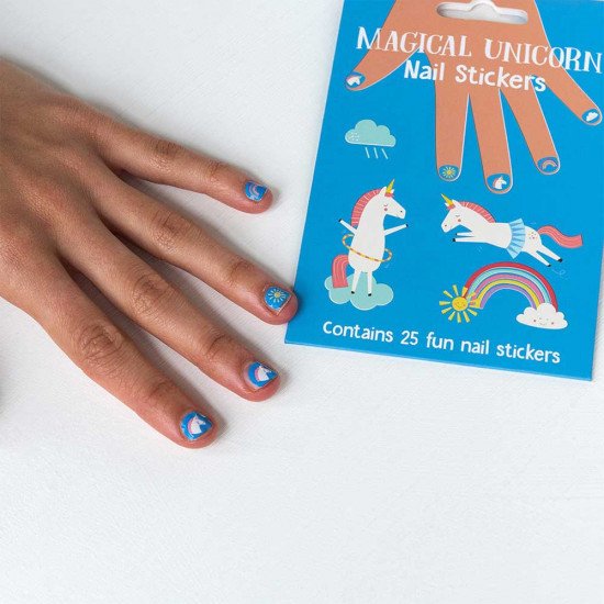 Rex London Magical Unicorn Nail Stickers (pack Of 25)