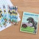 Rex London Prehistoric Land Mini Colouring Pencils (set Of 10)