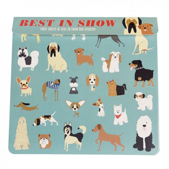 Rex London Best In Show Stickers (3 Sheets) - For Dog Lovers