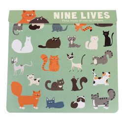 Rex London Nine Lives Stickers (3 Sheets)
