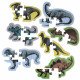Rex London Prehistoric Land Set Of Seven Jigsaw Puzzles