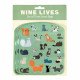 Rex London Nine Lives Cat Lover Snack Bags (set Of 3)