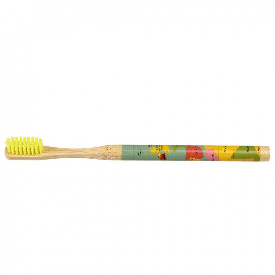 Rex London World Map Bamboo Eco-Friendly Toothbrush