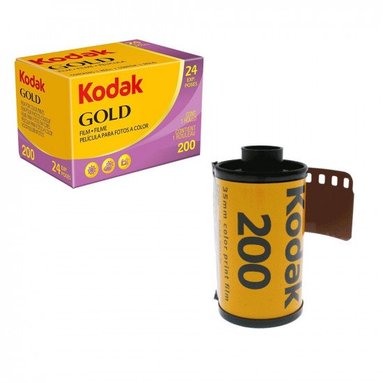 Kodak Gold 200ASA 35mm Colour Print Film 135-24 Exposure - 2 Pack