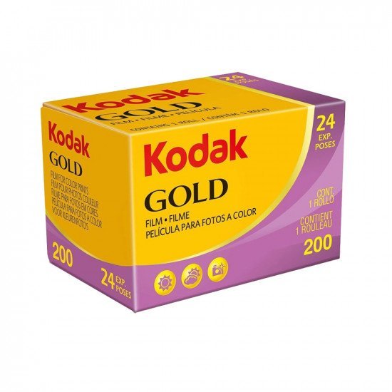 Kodak Gold 200ASA 35mm Colour Print Film 135-24 Exposure