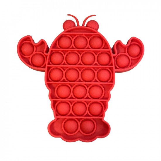 Poppits Push Pop Bubble Fidget Toy - Lobster - Random Colour
