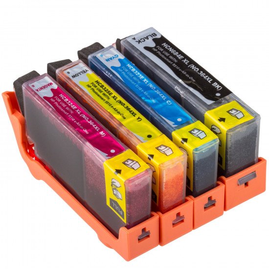 Compatible 364XL Ink Cartridge Multipack - 364XL (B/C/M/Y) for HP
