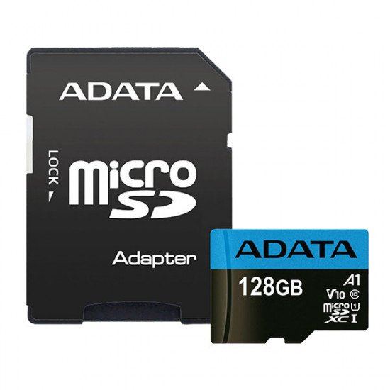 ADATA Premier Memory Card MicroSDXC 128GB Class 10 UHS-I