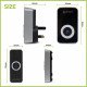 Lloytron MIP3 Wireless Door Bell Kit - 32 Melody Mains Chime Unit with Door Bell Push - Black