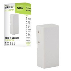 Lloytron Wireless Doorbell MiP System - Wired to Wireless Module Transmitter - White