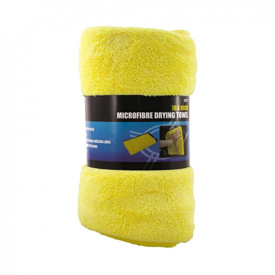 Pro User Microfibre Drying Towel Yellow - 70 X 90cm