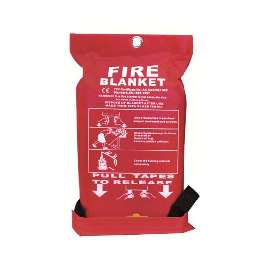 Blackspur Home Kitchen Fire Blanket 1m x 1m