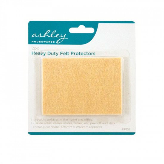 Ashley Heavy Duty Peel & Stick Felt Floor Protector Pad x2 Pcs