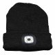 Kingavon Beanie Hat with USB Rechargeable LED Headlight & Safety Rear Light