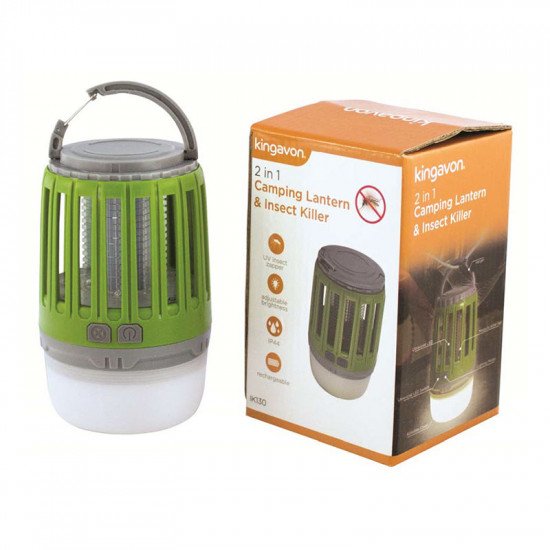 Kingavon 2-in-1 Camping Lantern and Insect Zapper