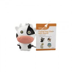 Kingavon LED Animal Key Ring Torch With Sound - Cow