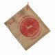 Traditional Christmas Jute Santa Sack/Stocking - North Pole Special Delivery 