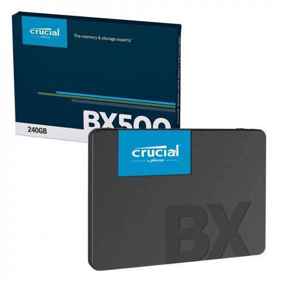 Crucial BX500 3D NAND SATA 2.5inch SSD - 240GB