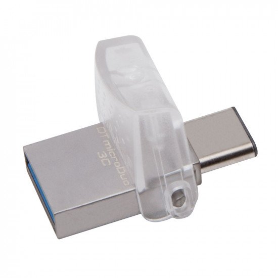 Kingston DataTraveler MicroDuo 3C USB 3.0 Memory Flash Drive 64GB