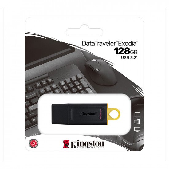 Kingston DataTraveler Exodia USB 3.0 Memory Flash Drive 128GB  